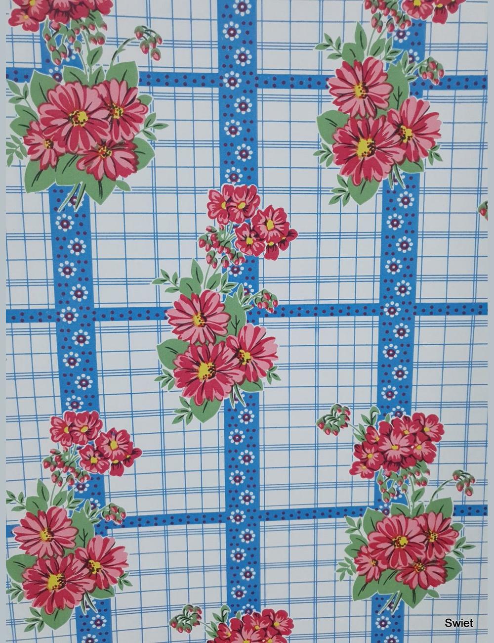 Keukenruit met bloemen