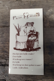 Tegeltjeswijsheid, taal der liefde