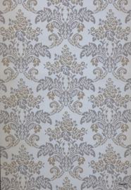 Barok beige behang