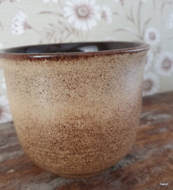 Vintage keramiek bloempot