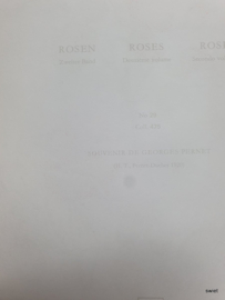 Vintage rozenposter, Souvenir de Georges Pernet