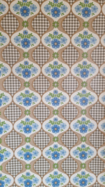 Seventies keuken behang