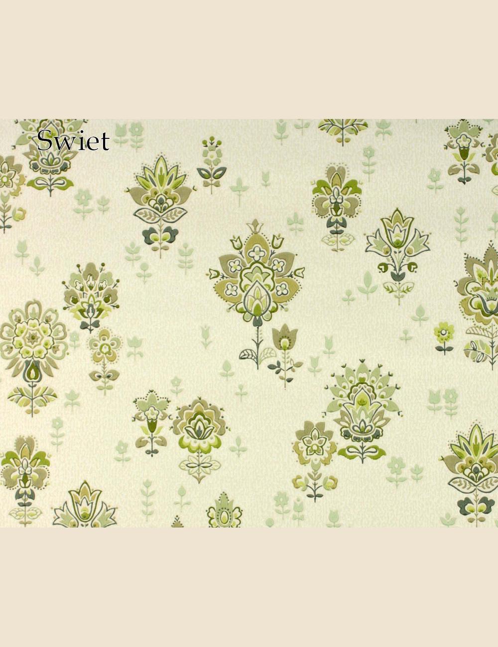 Groene barokkig bloemen