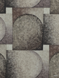 Geometrisch retro behang