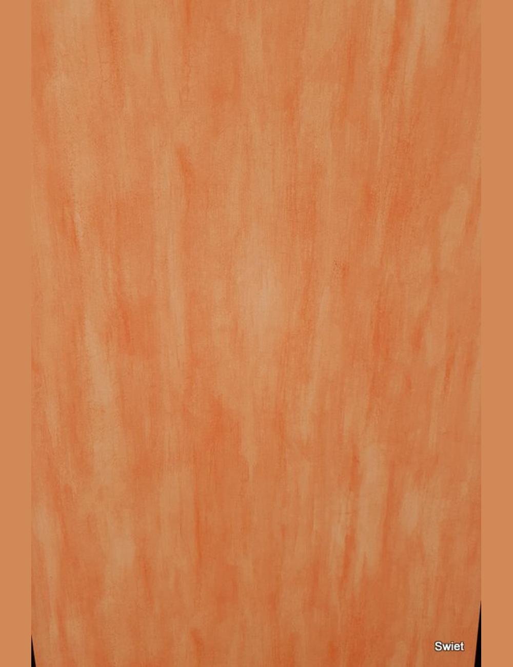 Oranje gemêleerd behang
