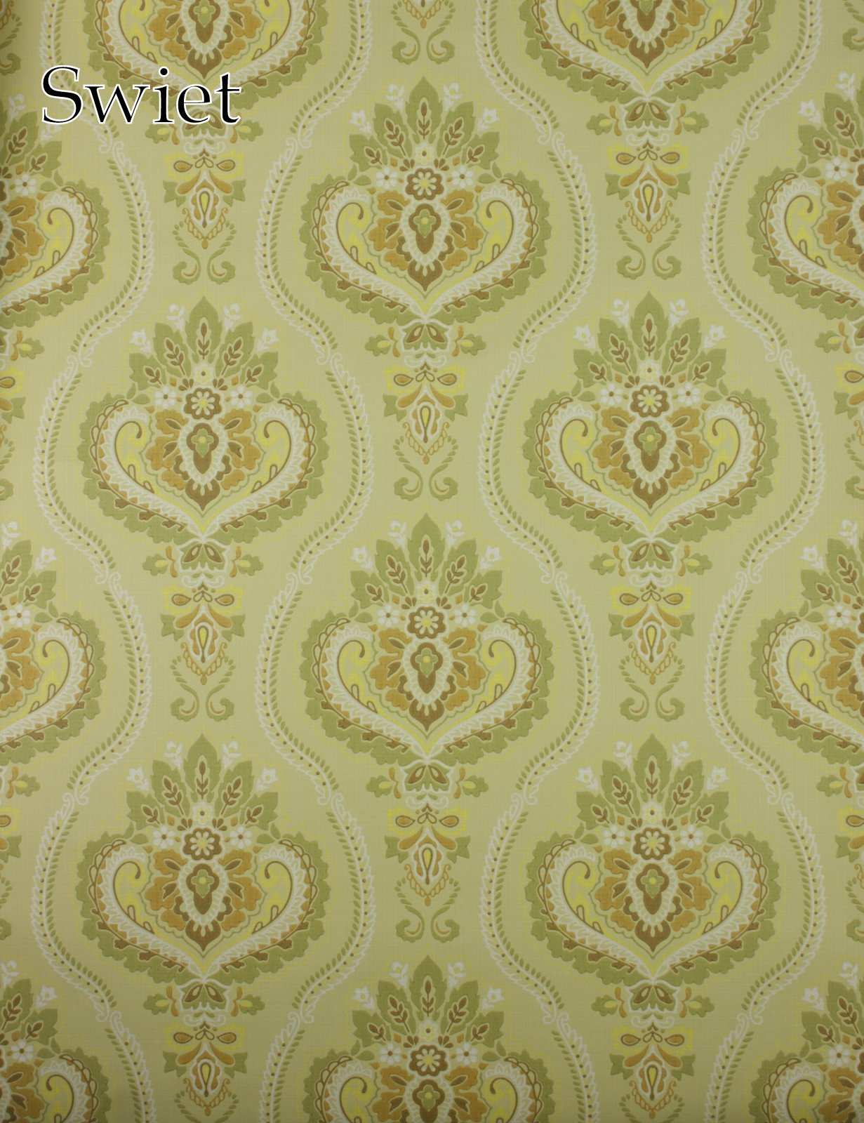 Pastel kasteel behang