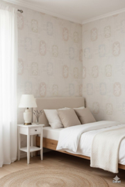 Sixties brocante behang