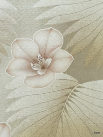 Groovy bloemen behang