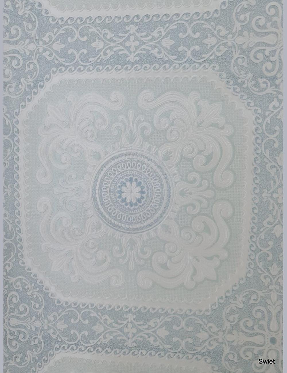 Blauw barok paneel