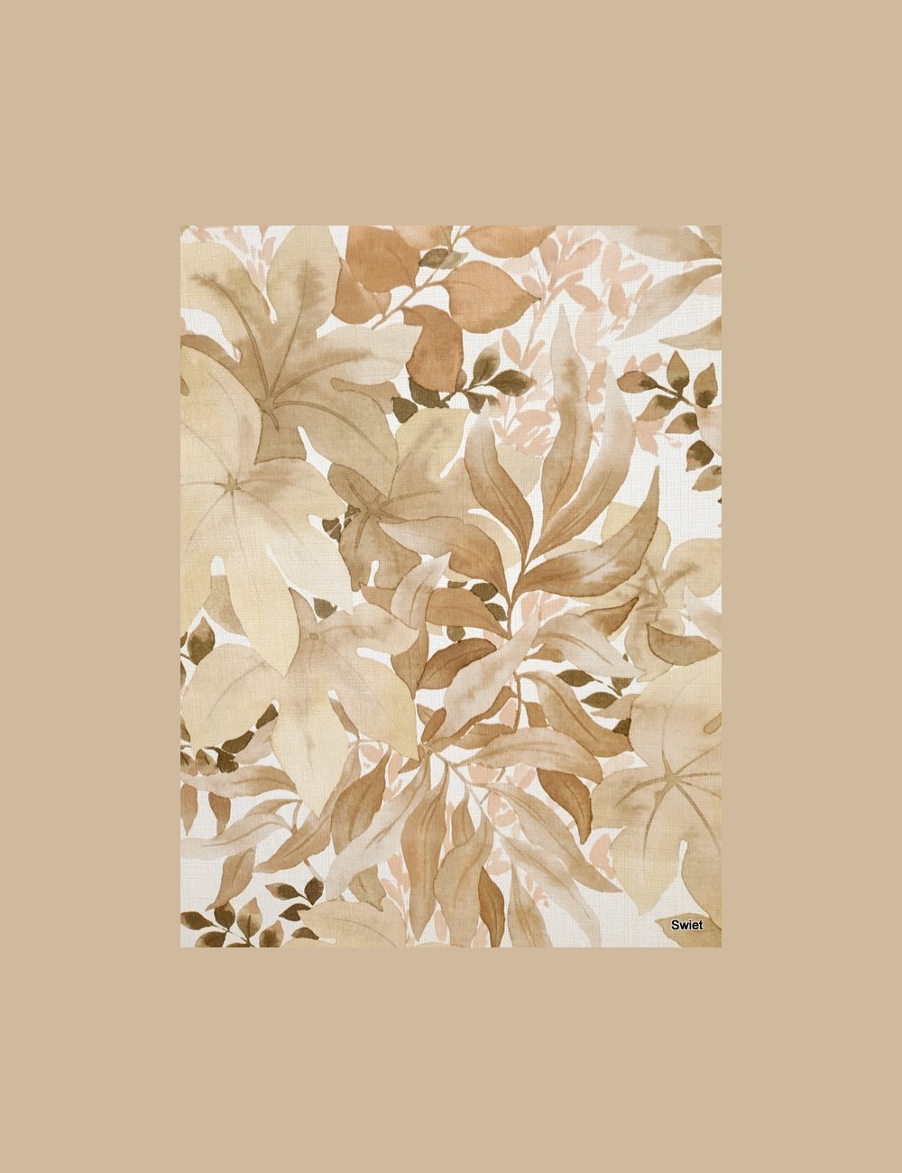 Vintage bloemen behang