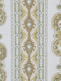 Groen goud barok behang