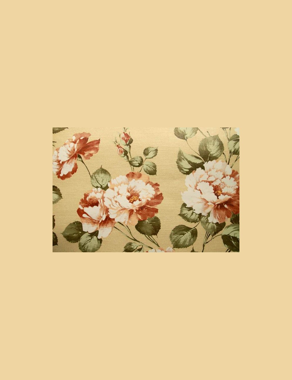 Vintage bloemenbehang
