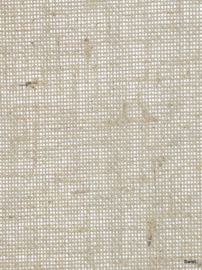 Vintage beige jute behang