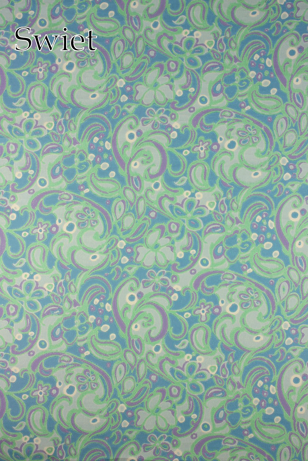 Figuratief paisley stijl behang
