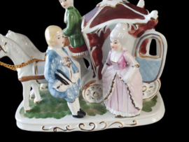 Porseleinen kitsch beeldje