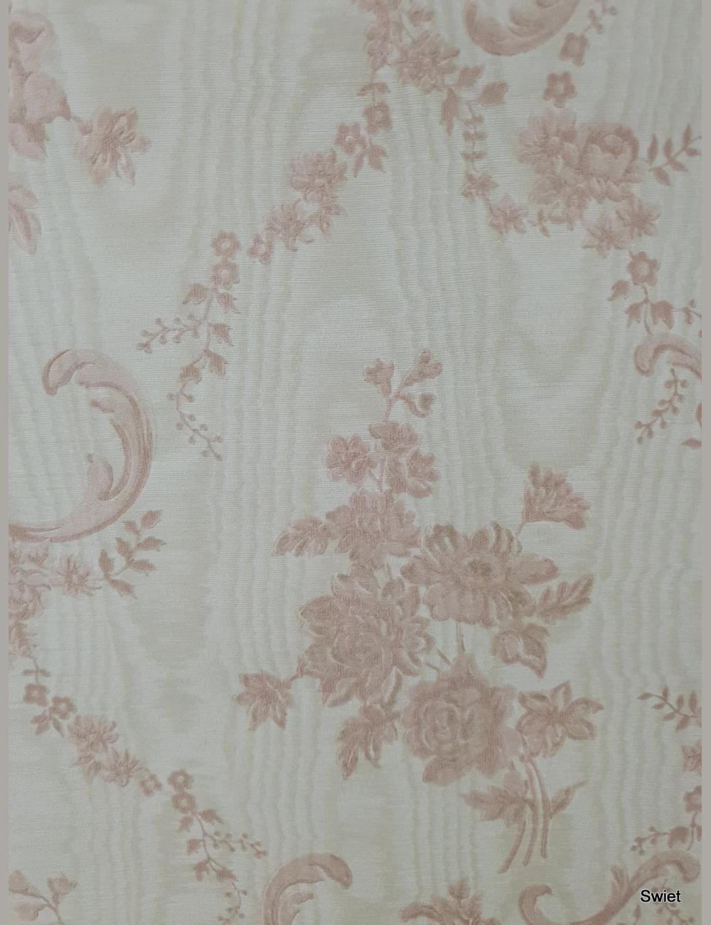 Barokbloemen moirée