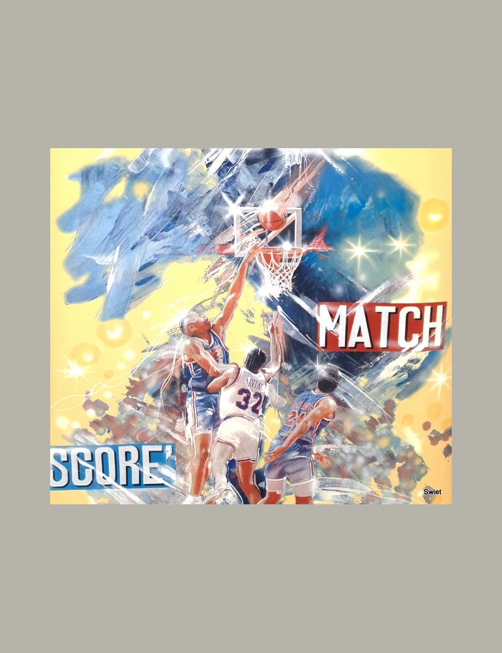 Basketbal behangpapier