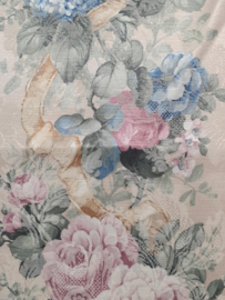 Super brocante bloemen gordijn