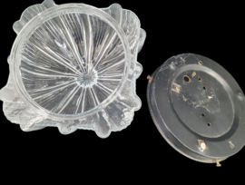 Vintage glazen plafonniere