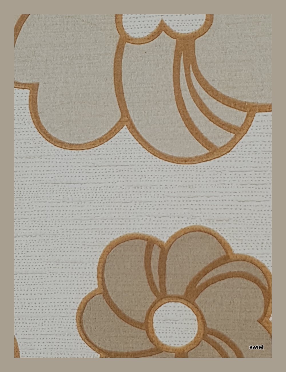 Vintage bloemen behang