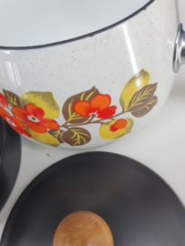 Vintage fonduestel fondueset fonduepan