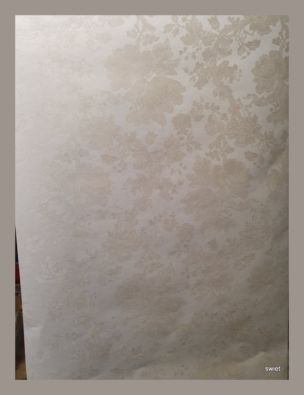 Vinyl damast behang