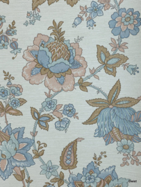 Paisley bloemen behang