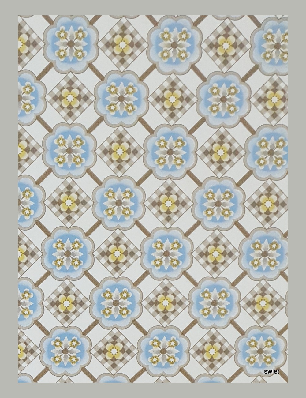 70s geometrisch behang