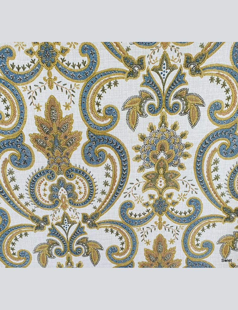 Paisley vintage behang
