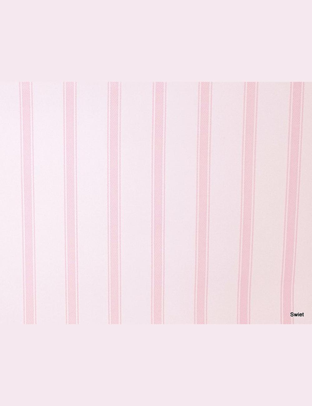 Wit licht roze streepjes