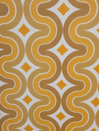 Seventies boogjes behang