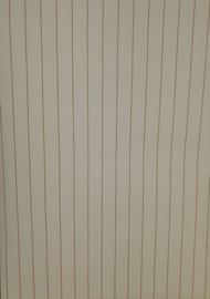 Beige gestreept behang