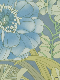 70s Flower power behang