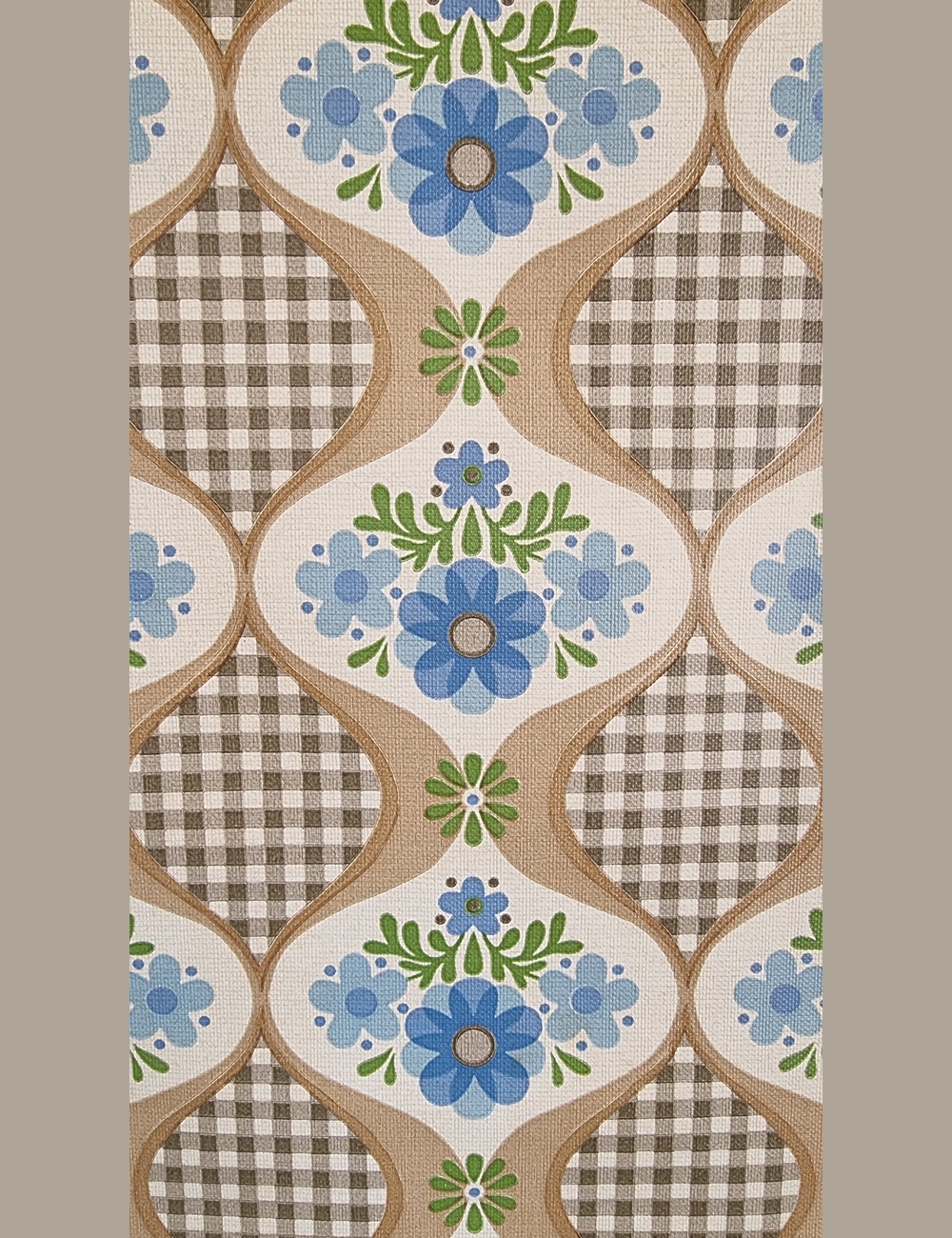 70s keuken behang
