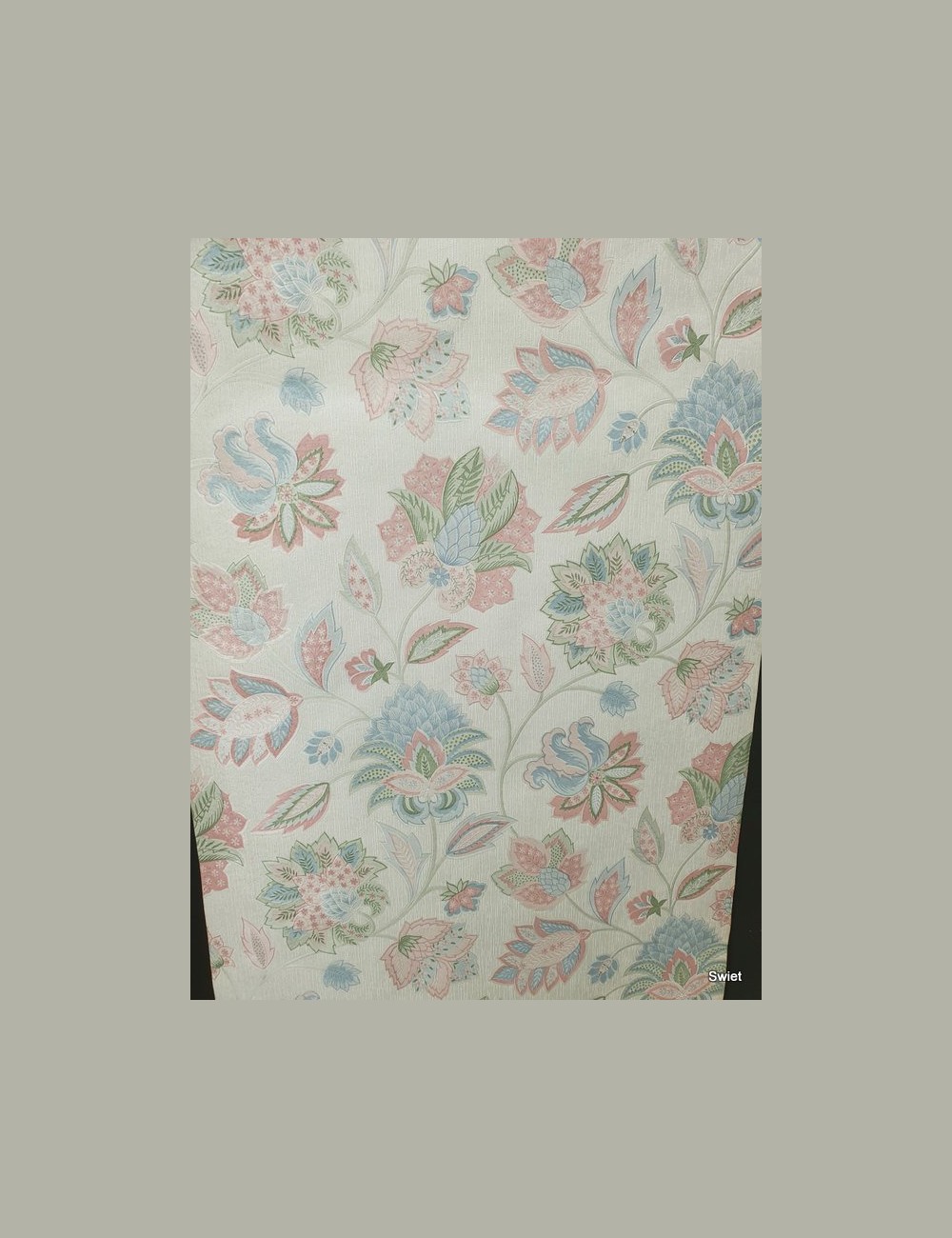 Romantisch bloemenbehang