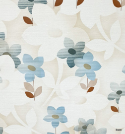 Vintage bloemen behang