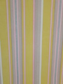 Vintage streepjes behang