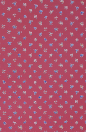 Roze mini bloemetjes behang