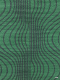 Groen vintage vezelbehang