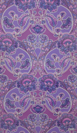Paars vintage behang