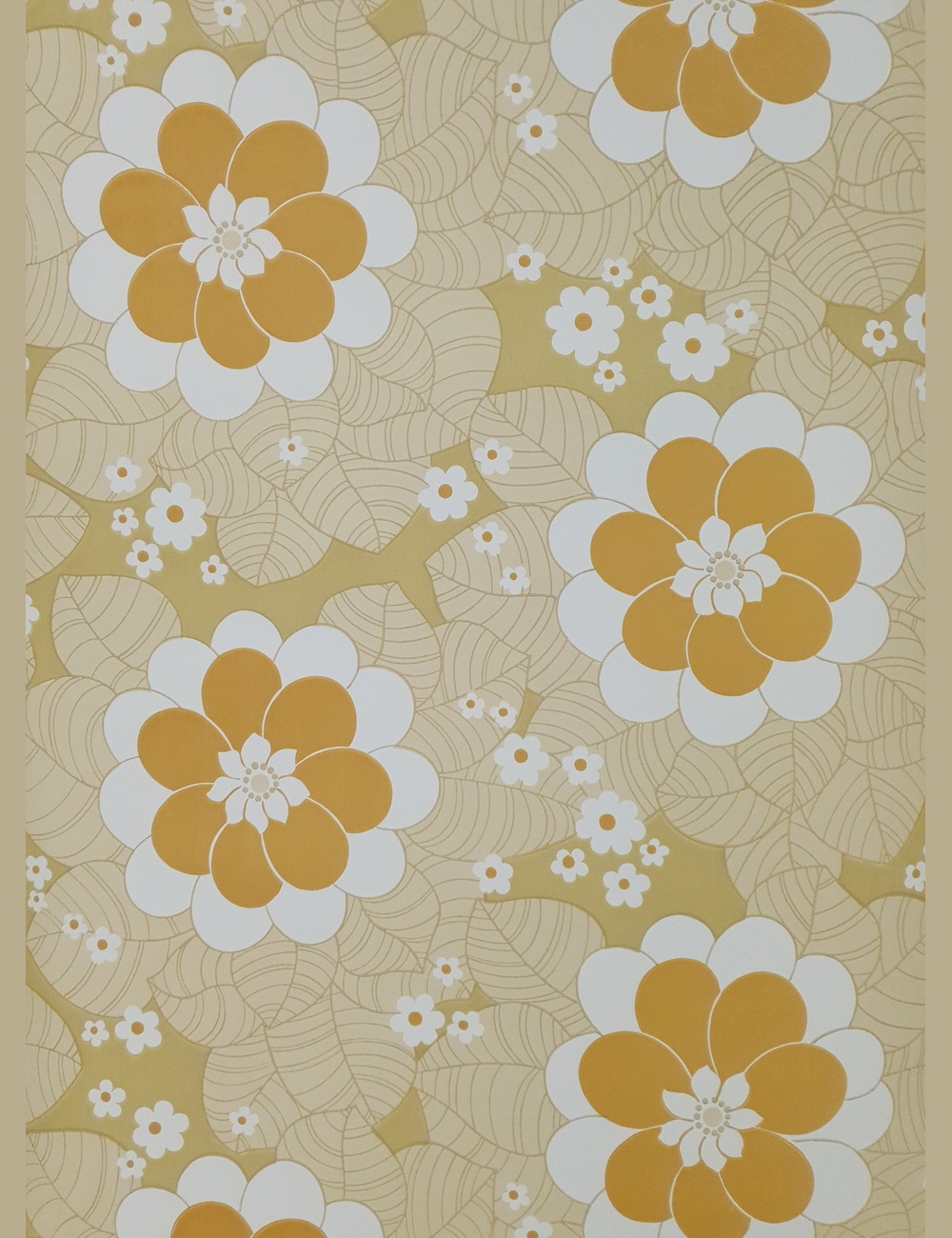 Groovy vintage behang