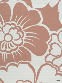70s bloemen behang