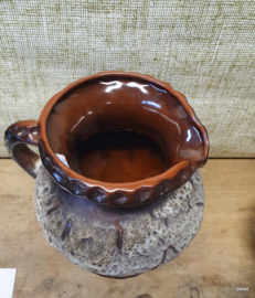 West Germany vintage keramiek vaas