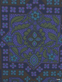 Vintage paars behang