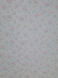 Zoetig bloemetjes behang