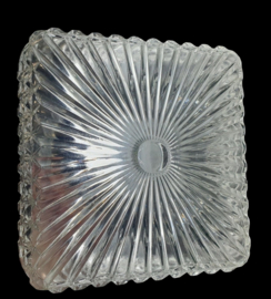 Vintage glazen plafonniere