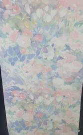 Monet stijl bloemen behang