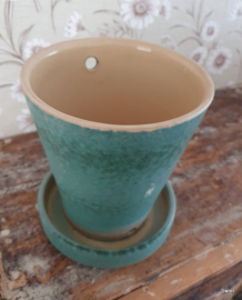 Vintage keramiek bloempot