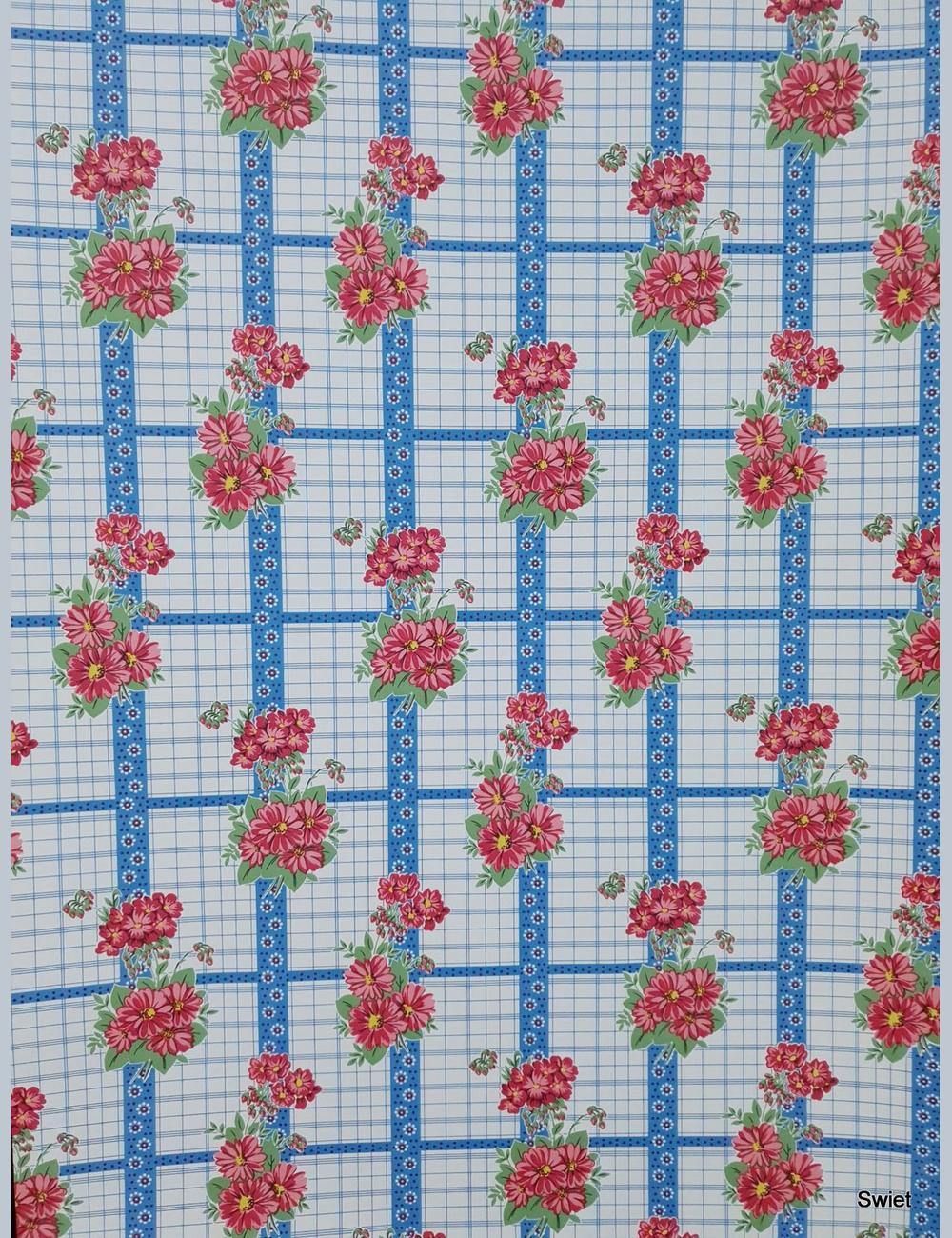 Keukenruit met bloemen