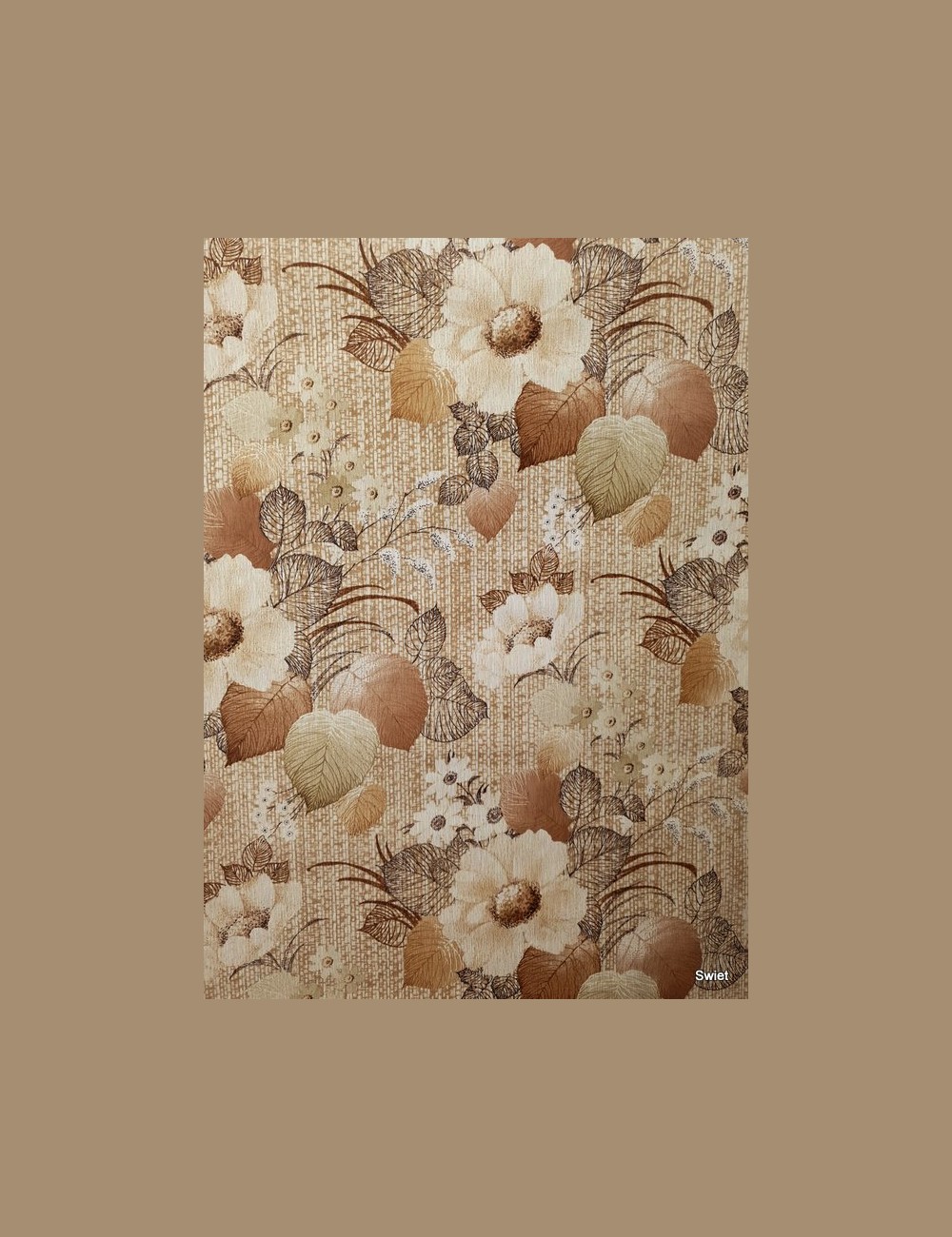 Vintage bloemenbehang
